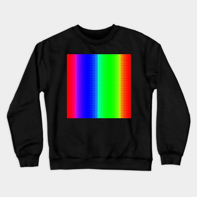 Vivid Dimensions Crewneck Sweatshirt by Adastumae